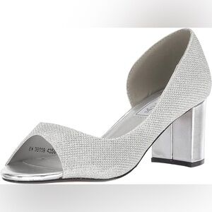 Touch Ups Benjamin Walk - Women's Joy Pump - Silver Shimmer - size 10M - new